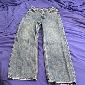 Hollister High-Rise Baggy Denim